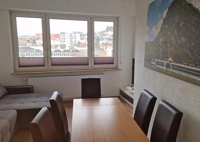 I Schoene In Bingen Mit Phantastischem Blick Auf Nahe Fuer Monteure-a דירה בינגן אם ריין