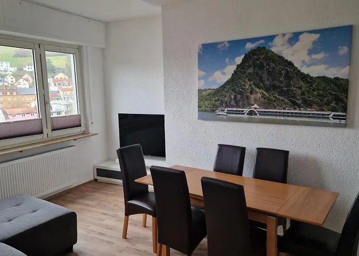 I Schoene In Bingen Mit Phantastischem Blick Auf Nahe Fuer Monteure-a