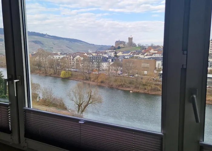 דירה I Schoene In Bingen Mit Phantastischem Blick Auf Nahe Fuer Monteure-a בינגן אם ריין